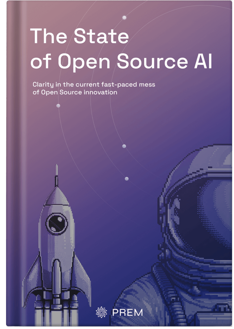 State of open source AI Book cover